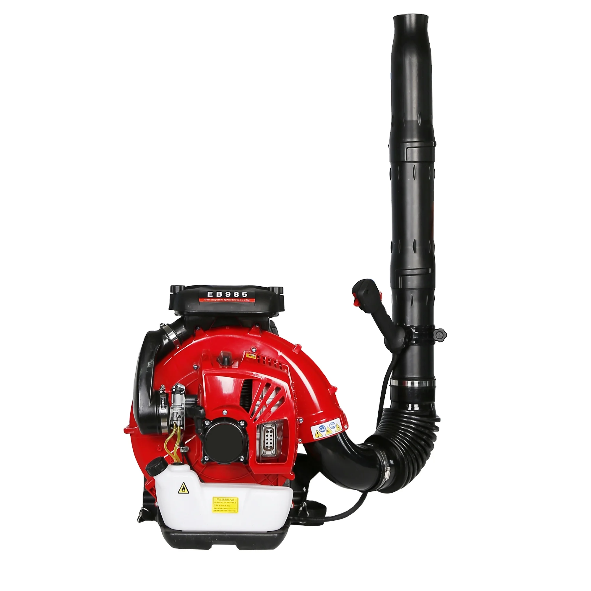 CE 2stroke 75.6cc gasoline backpack air leaf mist snow blower