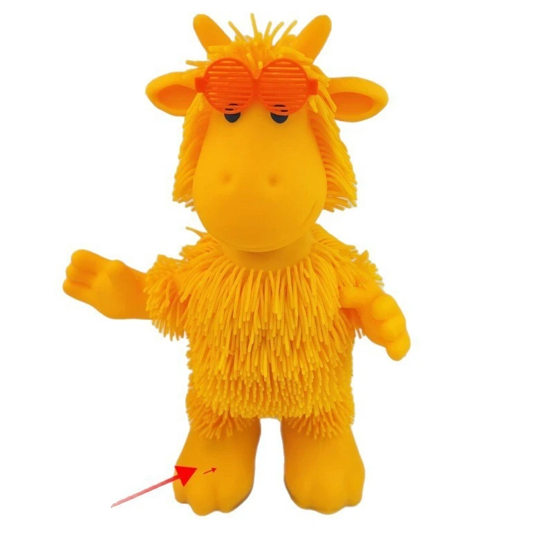 Juguetes eléctricos creativos, muñecos bailando de jirafa, juguete para niños, columpio Vocal, juego suave, divertidas ideas para regalos de Navidad para niñas