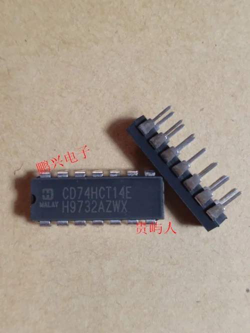 

Бесплатная доставка CD74HCT14E MC74HCT14AN SN74AHC14N IC DIP-14 10 шт.