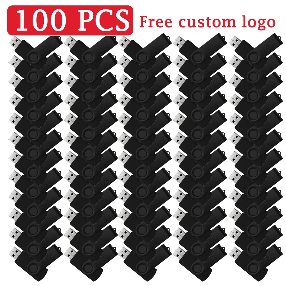 100PCS USB 2.0 Pendrive 128MB 64GB 32GB 16GB 8GB USB Flash Drive 4GB 2GB Free custom logo 2.0 USB Flash Drive Stick Best Gift u