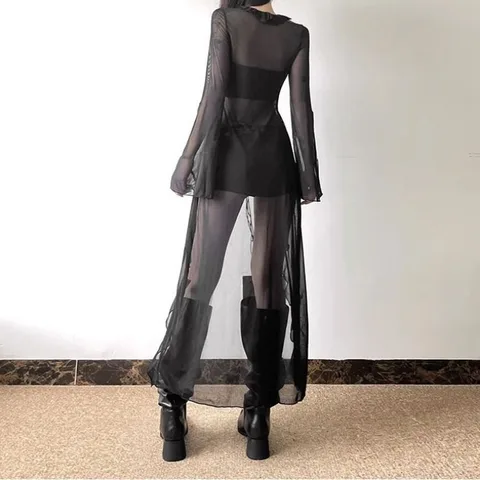 Женские блузки Matakawa трикотажные черные
