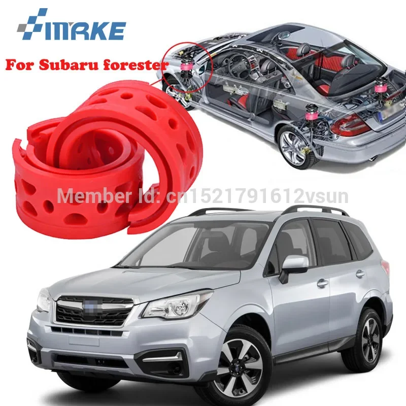 For Subaru Forester Front /Rear Car Auto Shock Absorber Spring Bumper Power Cushion Buffer