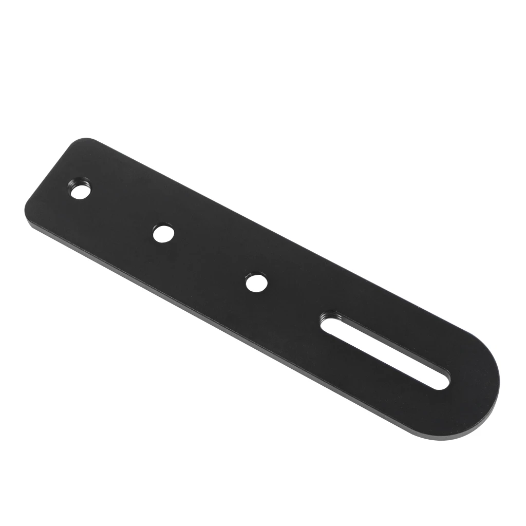 BGNing Aluminiumlegierung Connect Mount Plate Support 30 kg mit 1/4 Zoll Schraubenlöchern Schnellwechselplatine für SLR-Kamerafotografie – Detail 7
