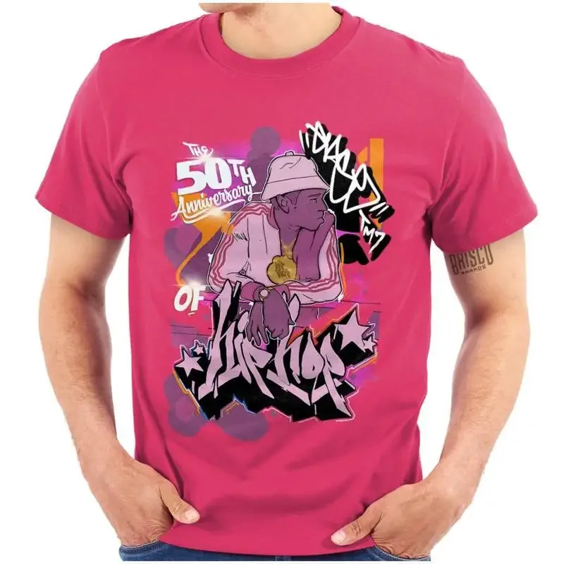 

50th Anniversary Hip Hop Rapper Graphic T Shirt Men or Women