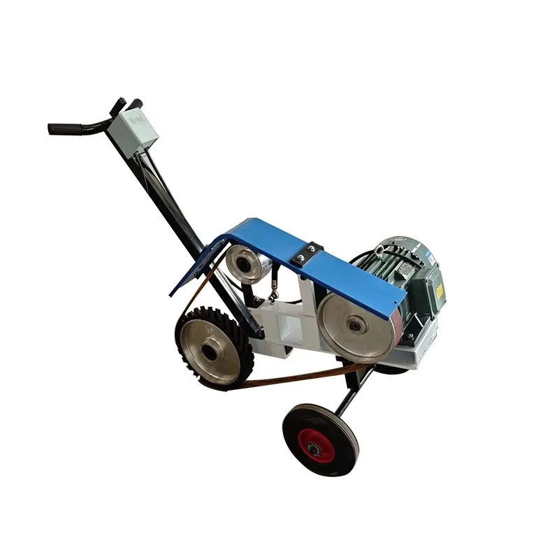 

Steel plate belt grinding machine Mobile polishing machine Walk-behind belt grinding machine
