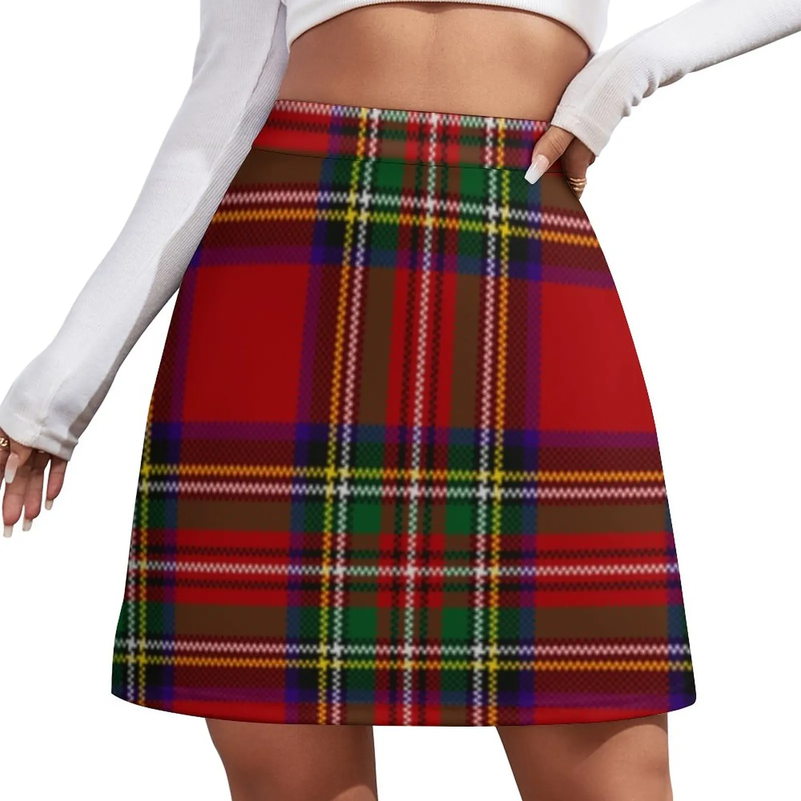 

Tartan Mini Skirt Evening dresses Women's skirts Women's skirt Female skirt