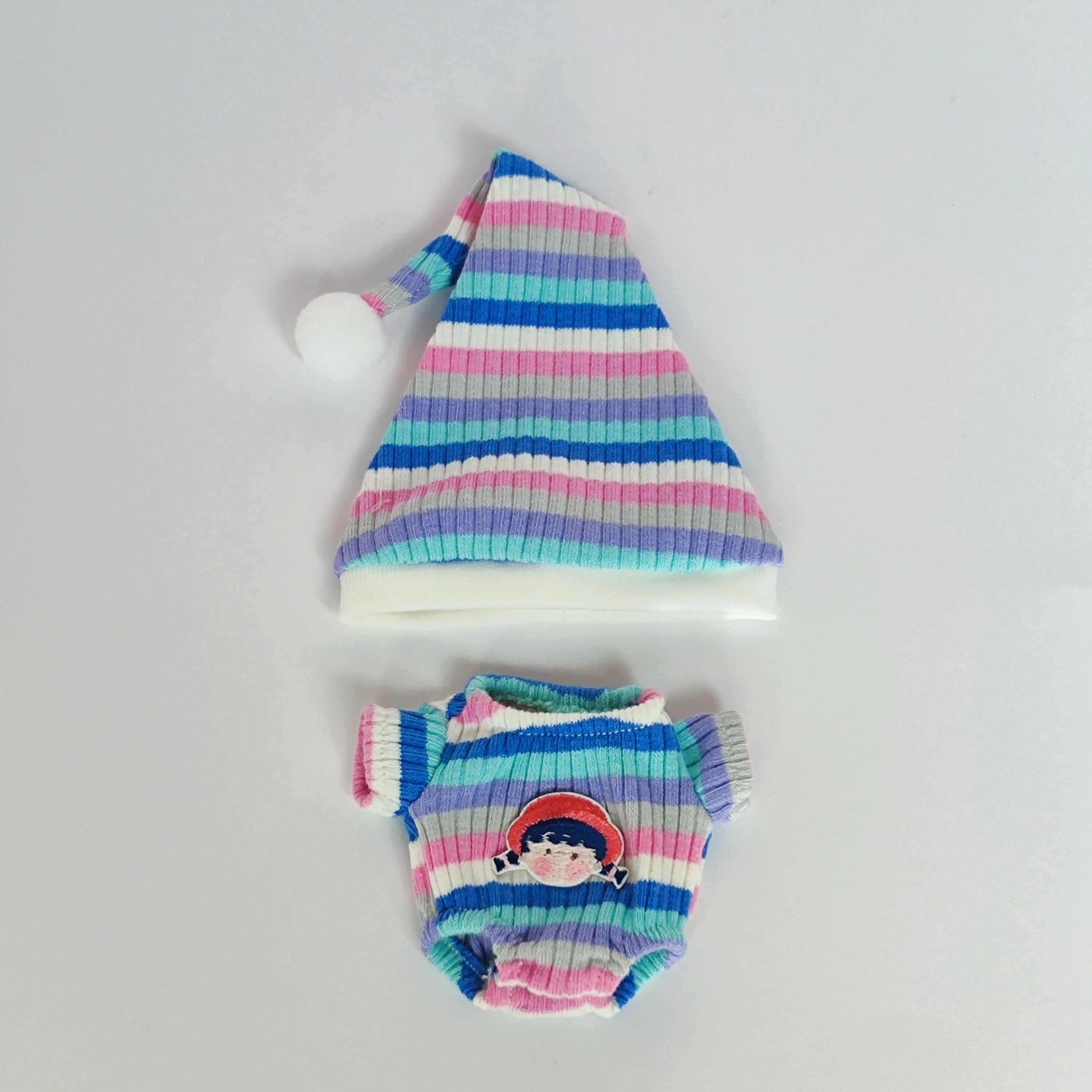 ل 15 سنتيمتر Labubu الملابس الزي اكسسوارات الخريف الدوبامين بذلة قبعة لعبة طفل هدية Labubu ropa