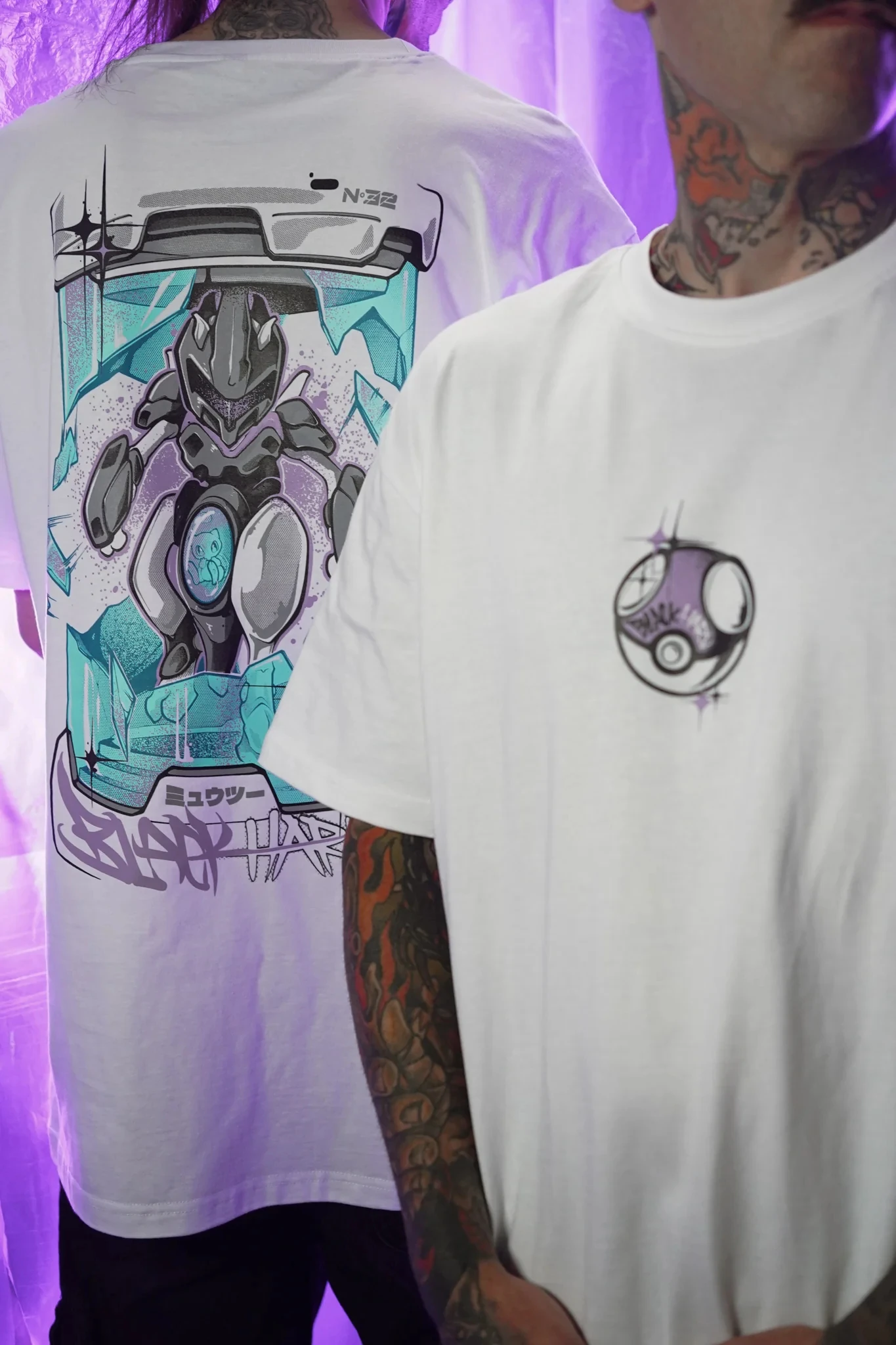 

anime Pokémon - Mewtwo Graphic Men T-Shirt Oversized 100% Cotton Unisex O-Neck Short Popular Streetwear Sleeve Y2k Fashion Tee