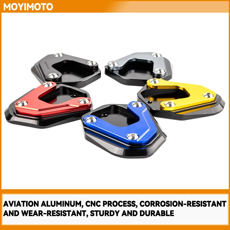 For HONDA CB500X CB650R CB500F CB125R CB300R 400X CBR650R 650F CBR500R Motorcycle Foot Side Stand Extension Plate Kickstand Pad