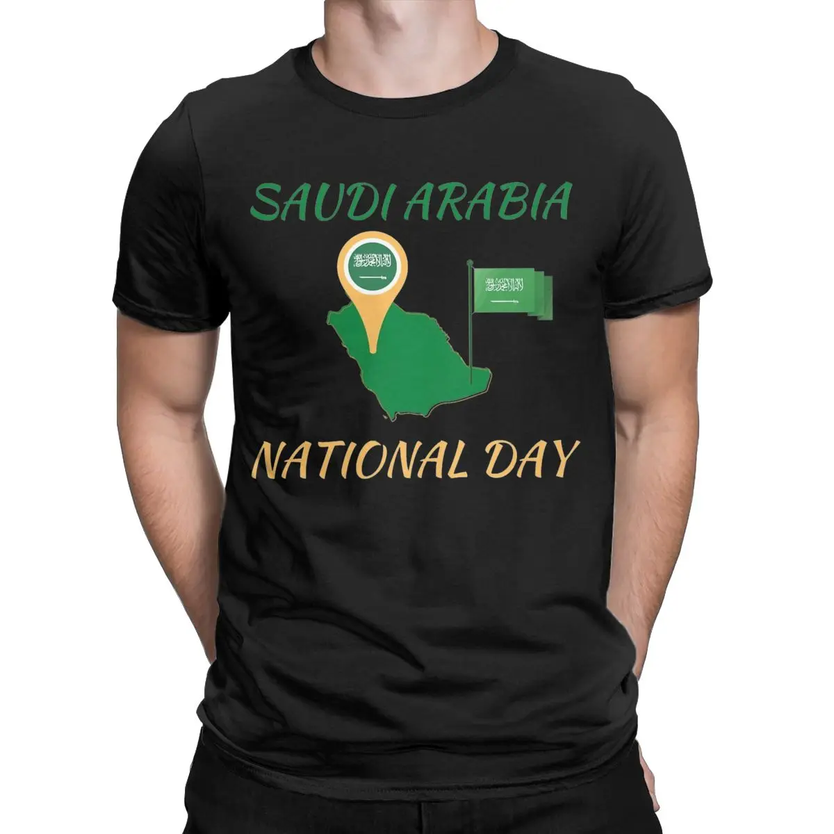 All Seasons Men Women's Saudi National Day 23 September 1932 Shirt Accessories Cotton T-shirt Clothes Vintage Tee Shirt