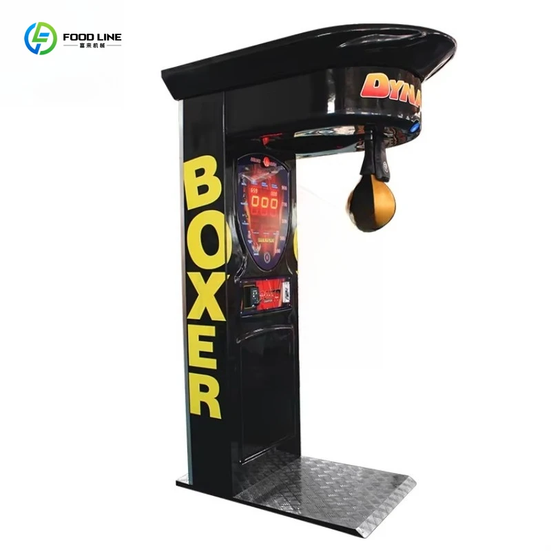 Customized New Dragon Fist Machine Explosion Model Arcade Boxing Punch Game Center Strength Tester