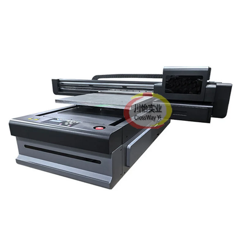 6090 A1 UV Flatbed Printer For Inkjet Bottle Stone Glass PVC Wood Acrylic