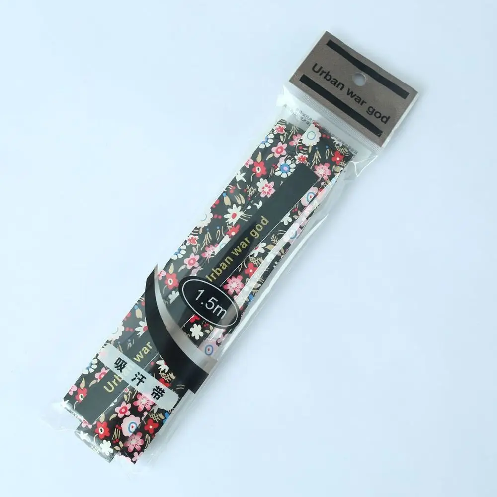 

Поглощающая пот ручка для удочек, нескользящая износостойкая лента для тенниса, бадминтона, хорошая растягивающаяся лента с узором розы