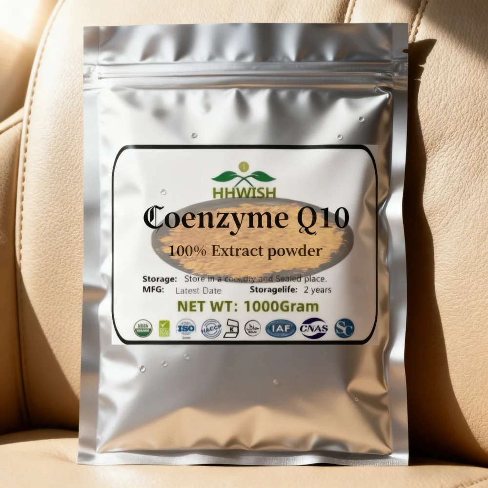 

Чистый коэнзим Q10 Cosmetic Raw. Нейтрализуйте свободные радикалы, улучшают устойчивость кожи и устраивает вашу кожу с помощью энергии для гладкости.