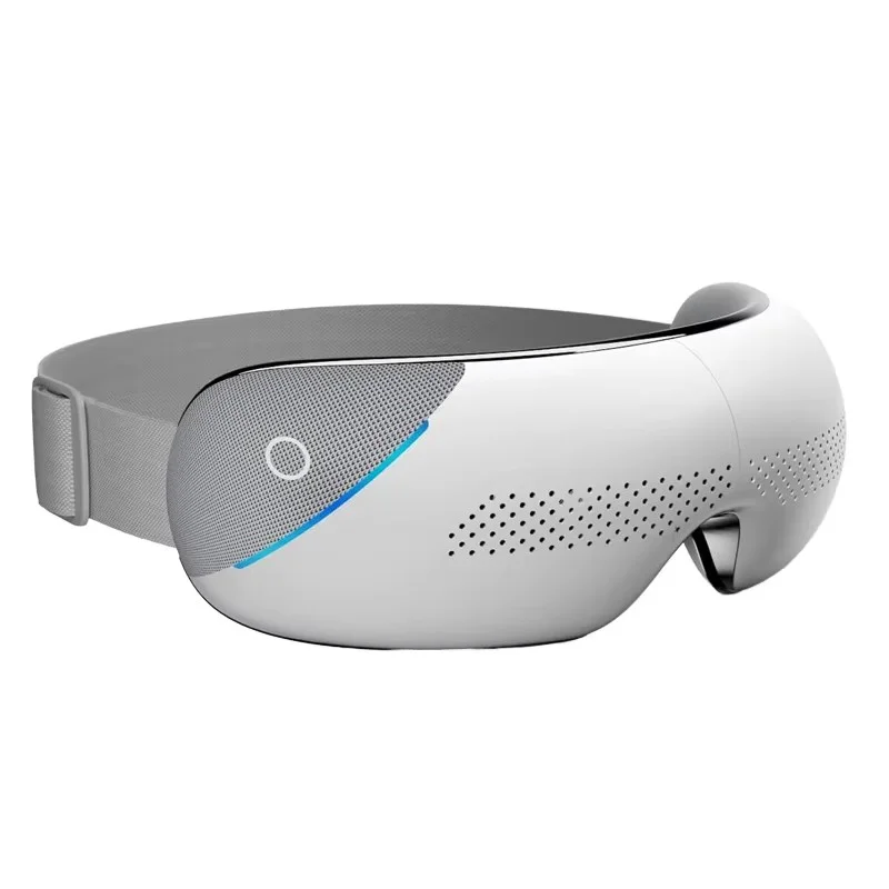 Air Pressure Vibrating Hot Compress Music Eye Massage Device Electric Foldable Smart 3D Eye Massager With Heat