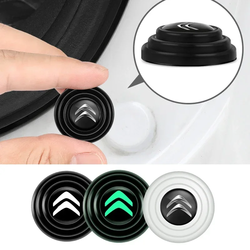 4pcs Car Door Protection Sticker Shock Absorber for Citroen Picasso C4L C3 C2 C1 Berlingo Jumper Saxo Xsara DS3 DS4 DS5 Elysee