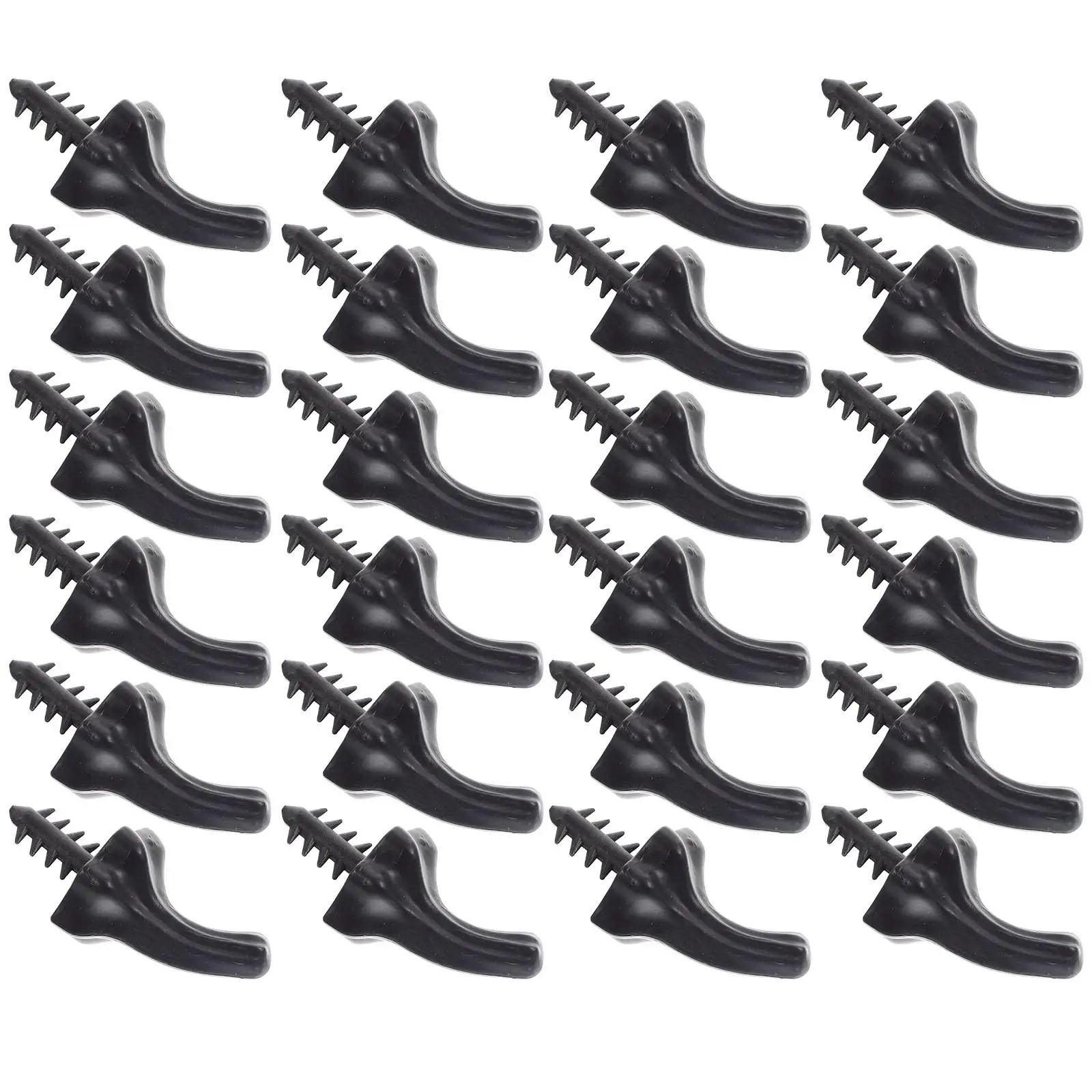 

24 Pcs Halloween Pumpkin Accessories Crafts Faux Stems Inflatable Decor Artificial