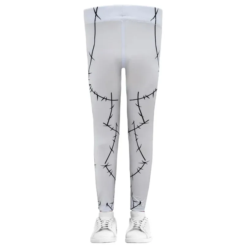 aa Bear House 002 Girls Nightmare Before Christmas Clothes D-Sally Cosplay for Kid Fancy New Year Costume Fly Sleeve PriWAT99 ★