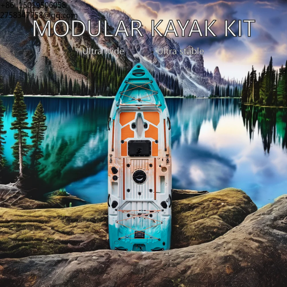 38-Inch Ultra Wide Modular Kayak Fin Easy-to-Carry Ultra Stable