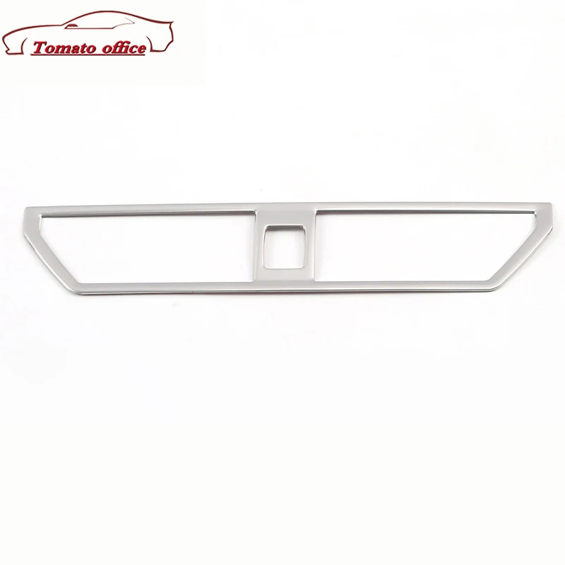 For Volkswagen VW Jetta MK7 2019 2020 2021 Stainless Steel Car middle Central Air Outlet Cover Trim Auto Styling Accessories