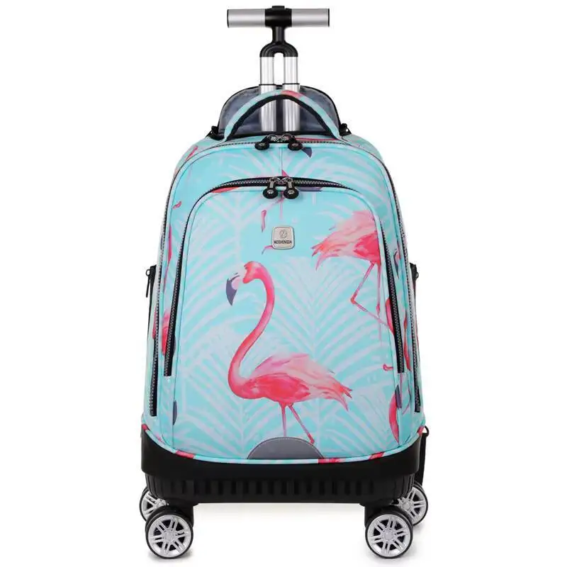 

Rolling Backpack with Spinner Wheels, Roller Travel Laptop Backpack for Women Men, Business Wheeled Bag Suitcase