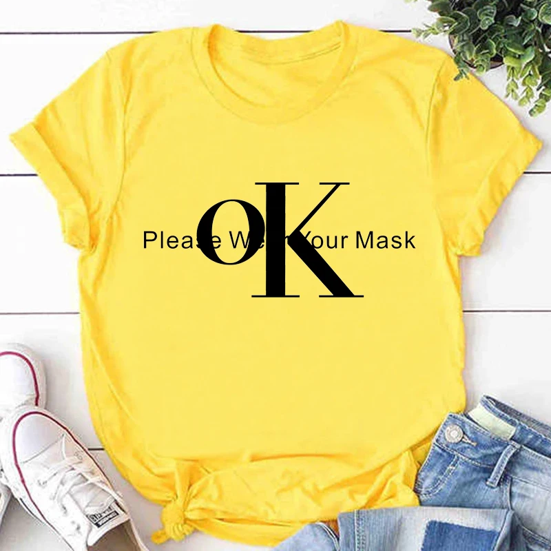 T-Shirt damski bawełniany obszerna koszula nowa moda napis wzór t-Shirt marki wysokiej jakości Plus Size damski t-Shirt