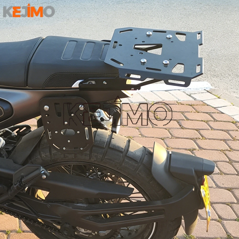 FOR Husqvarna SVARTPILEN/VITPILEN 401 2018 2019 Svartpilen Vitpilen 125 200 250 2020 - 2023 Rear Luggage Rack Side Panniers rack