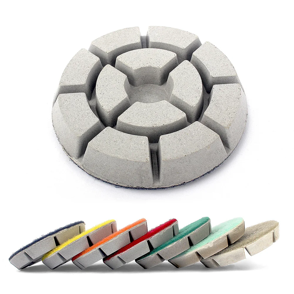 3inch 1piece Diamond Floor Polishing Pads Dry Wet Diamond Grinding Disc For Stone Granite Marble Concrete Renovate Abrasive Tool view 3