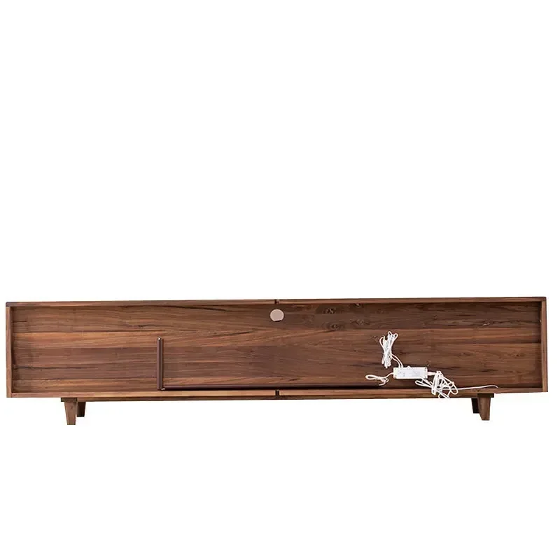 

North American black walnut TV cabinet Nordic modern simple Japanese living room cabinet