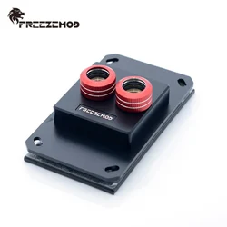 FREEZEMOD Processor Cooling Copper CPU Water Cooler Block Full Metal Micro Channel for Ryzen AMD AM2 AM3 AM4  MOD AMD-POOC
