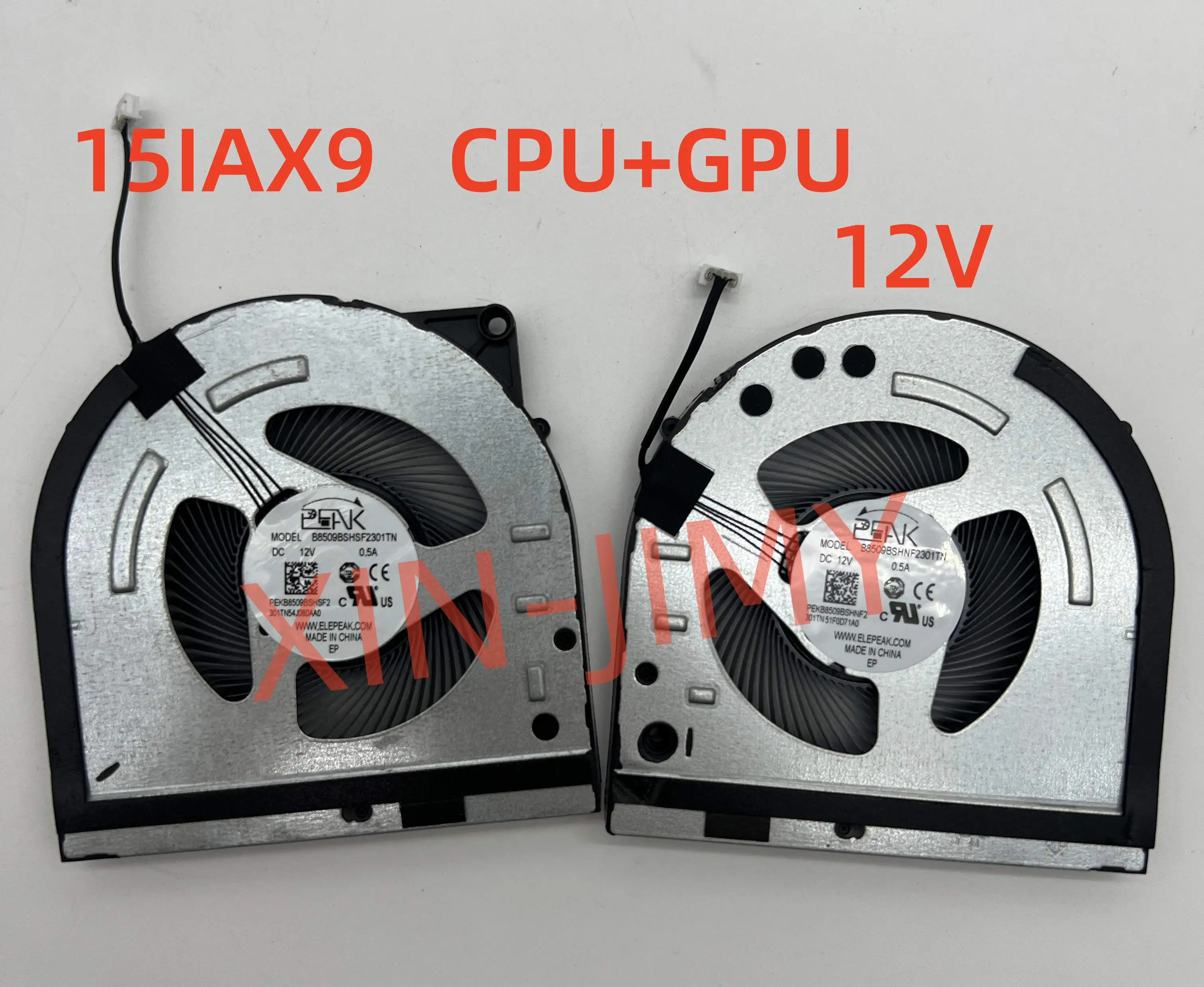 

Original For Lenovo LOQ 15IAX9 15IRX9 15IAX9I CPU+GPU COOLING FAN R+L DC 12V