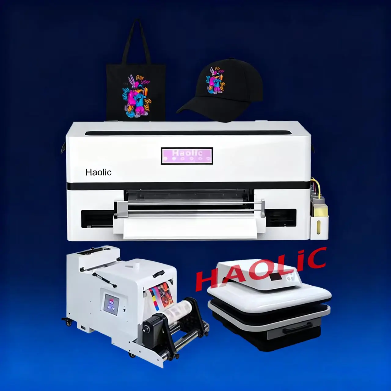 A3 XP-1 DTF Printer With Shaker And Dryer 13Inch 33CM Tshirt Printing Machine For Small Business