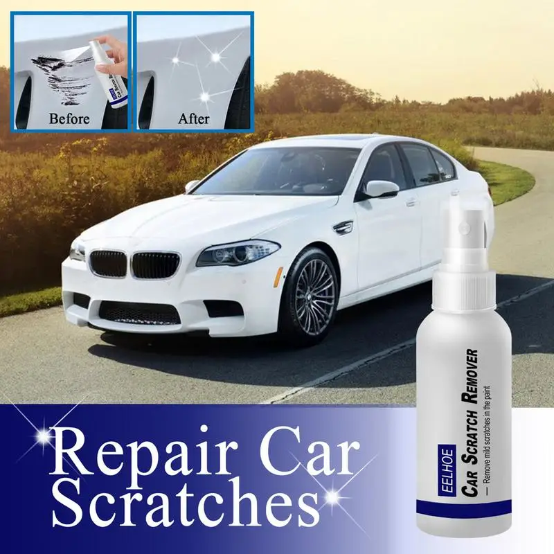 Portable 30ml Car Paint Scratch Repair Spray Auto Scratch Mark Remover Liquid Clean Restore Swirl Shin Sharp Dirt Cleaning Age