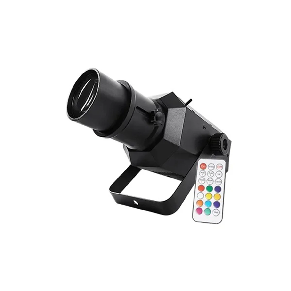 Projecteur LED Ellipsoïdal Leko RVB Blanc Chaud et Froid, Projecteur Coloré DMX pour Scène, Spectacle TV, Exposition en Studio