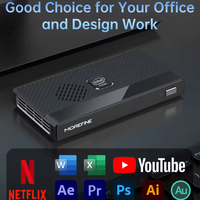 MOREFINE M6 11th Gen Quad Core Intel N100/N200 Windows 11 WIFI6 LPDDR5 16GB BT5.2 Dual M.2 SSD Type-C/HDMI Dual Output Small PC