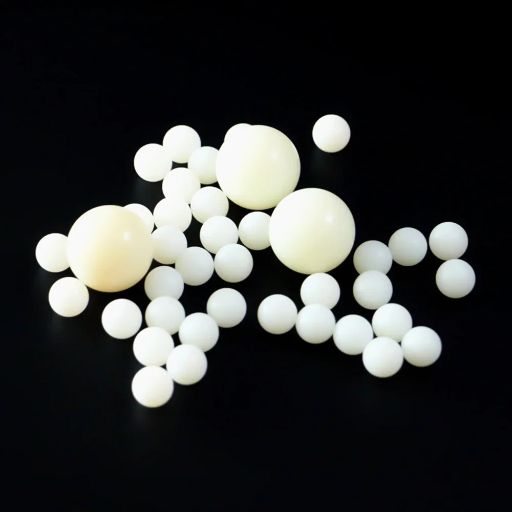 Nylon Plastic Ball PA66 2.0/3/3.175/4/4.763/5/ 5.556/6/6.35/7/8/9/9.525/10/10.5//11.1125/12/12.7/14~80mm Precision Solid Balls