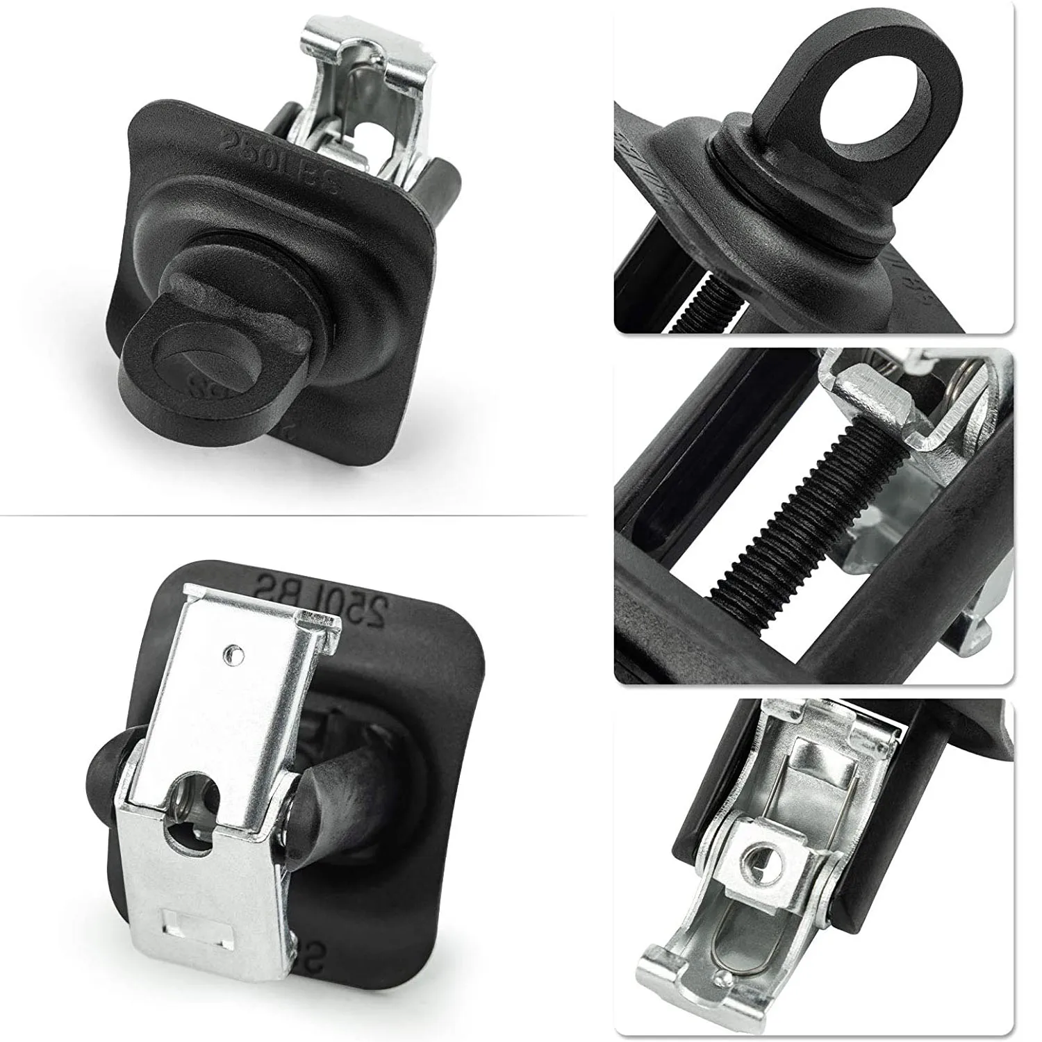 Pickup Trunk Bed Tie Down Anchor For Chevy Silverado Sierra Colorado Canyon Truck Cargo Tie Down Clip 23146899
