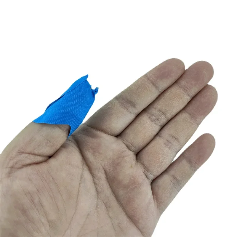 20 pçs/set azul borboleta forma band aid dedo curativo gesso para primeiros socorros remendo da pele fita ferida ataduras adesivas woundplast