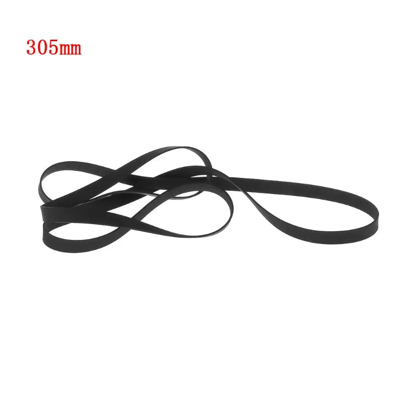Drive Belt Rubber Turntable Transmission Strap for Vinyl record player 5mm 4mm Width Phono Tape image 3