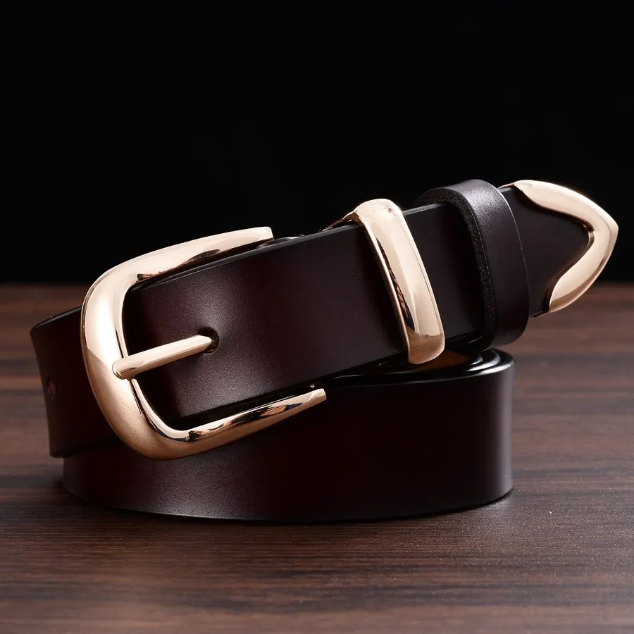 Available In Plus Size Women Leather Belt Brand Ladies Belts Length: 95-120cm Belts For Female Width:2.8cm