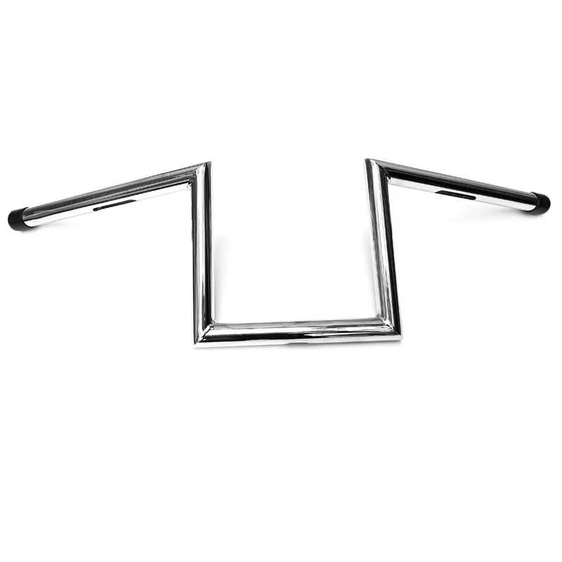 3 holes 1\'\' Handlebar 8\'\' Rise Z Bar Narrow Ape Hanger Fit for Harley Sportster Dyna Kawasaki Yamaha Chopper Bobber Cafe Racer