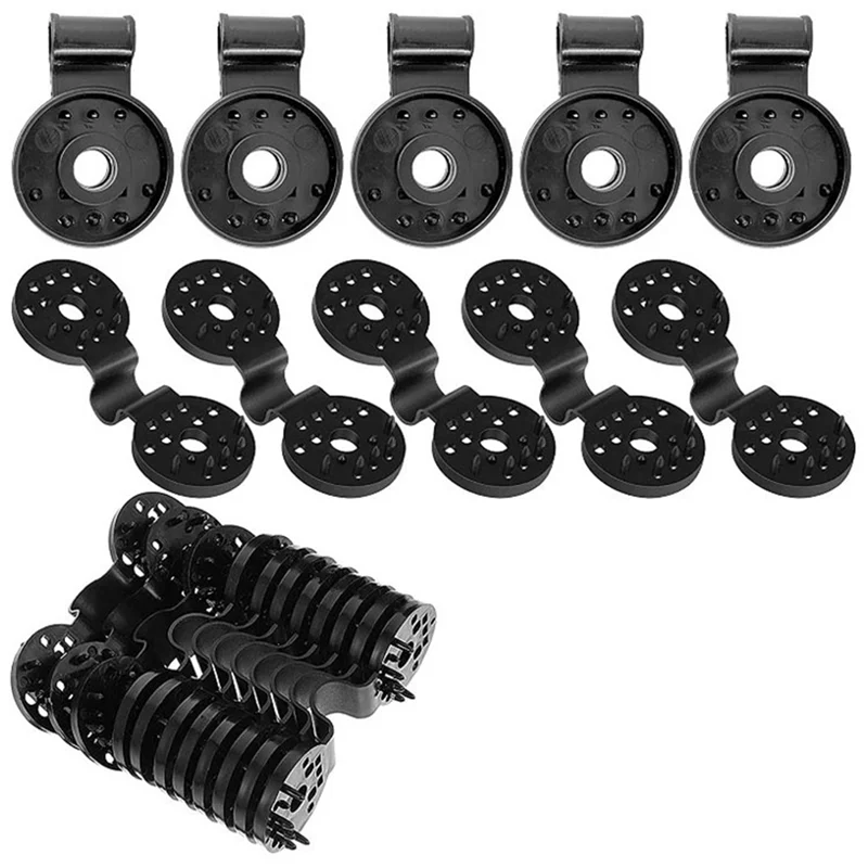 

A21I-зажим для ткани, солнцезащитная сетка, фиксированный зажим для наружного сада, сельскохозяйственная сетка с защитой от птиц, сетчатая пряжка (200 шт.)