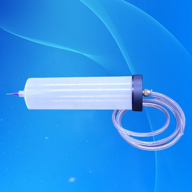 

‌ Взрывозащищенный пневматический дозатор шприцев на 300 мл | Усиленный ствол с замком Люэра и спиральным поршнем | Бесплатная доставка ‌