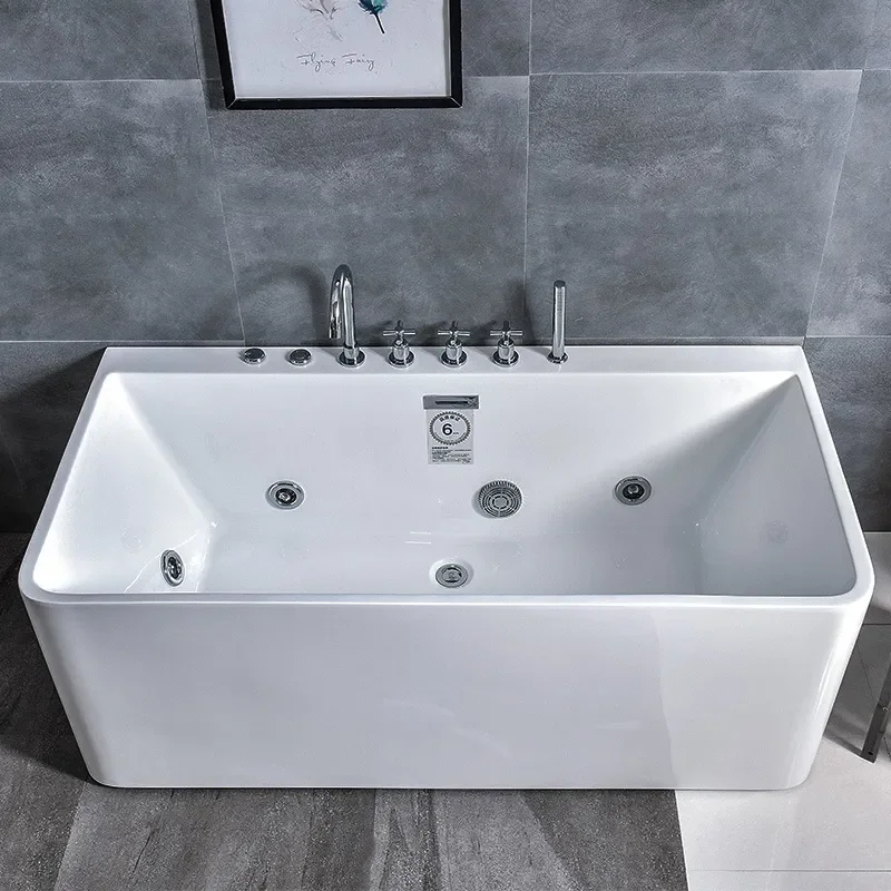 for Independent Acrylic Bathtub Surfing Jacuzzi 1.3m x 1m High Standard Tub Wholesale Foreign Trade