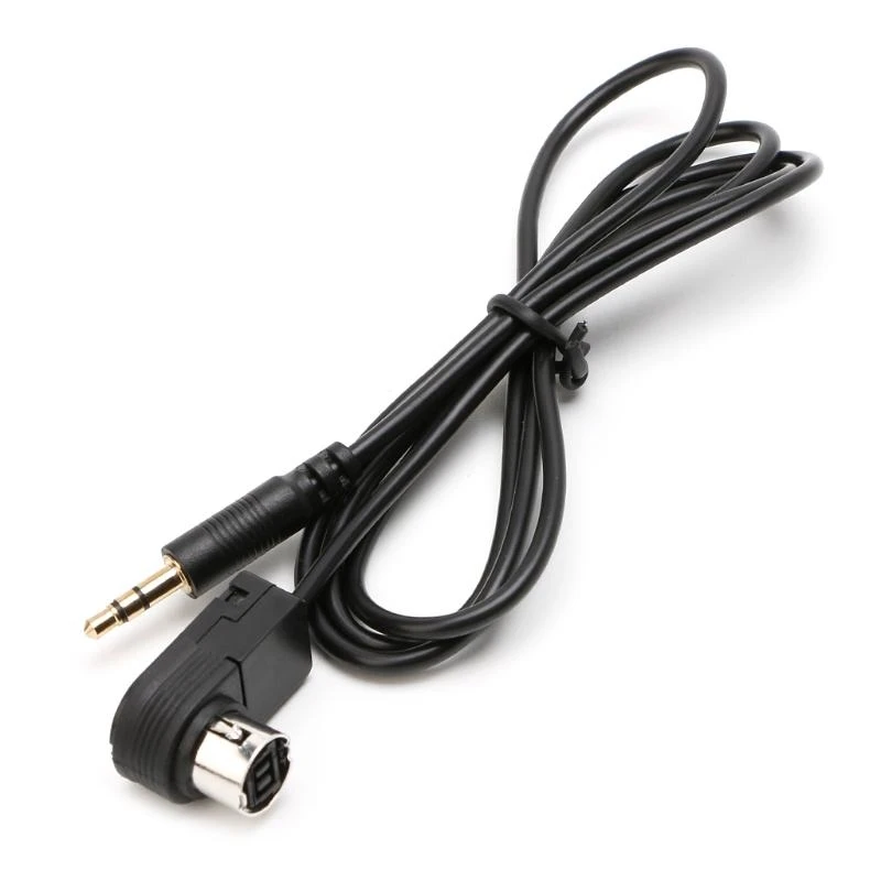 H7BD 3.5mm Car Aux Input Cable Mini Plug For ALPINE AI-NET phone MP3 Ornate