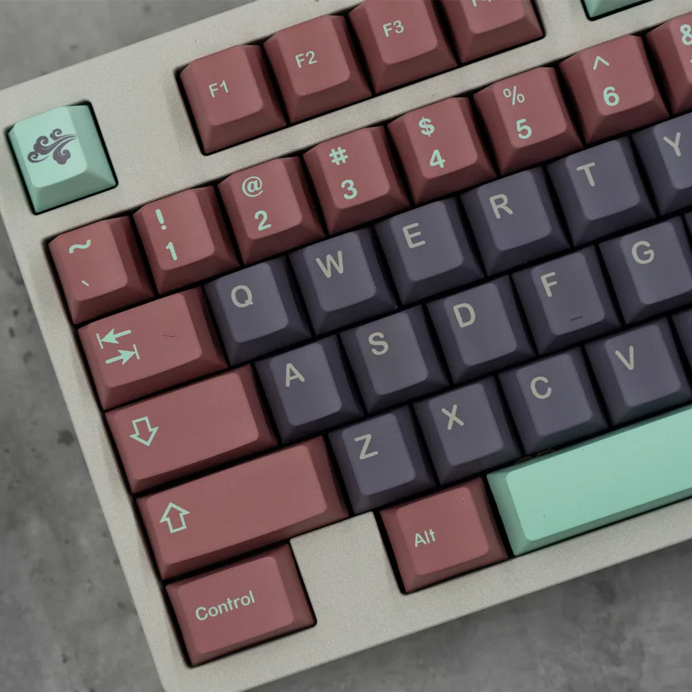 

143 Keys 1 Set Cancer Keycap Cherry Profile Mechanical Keyboard Keycaps Cherry Profile DYE Sub PBT Material For GH60 GK61 GK64