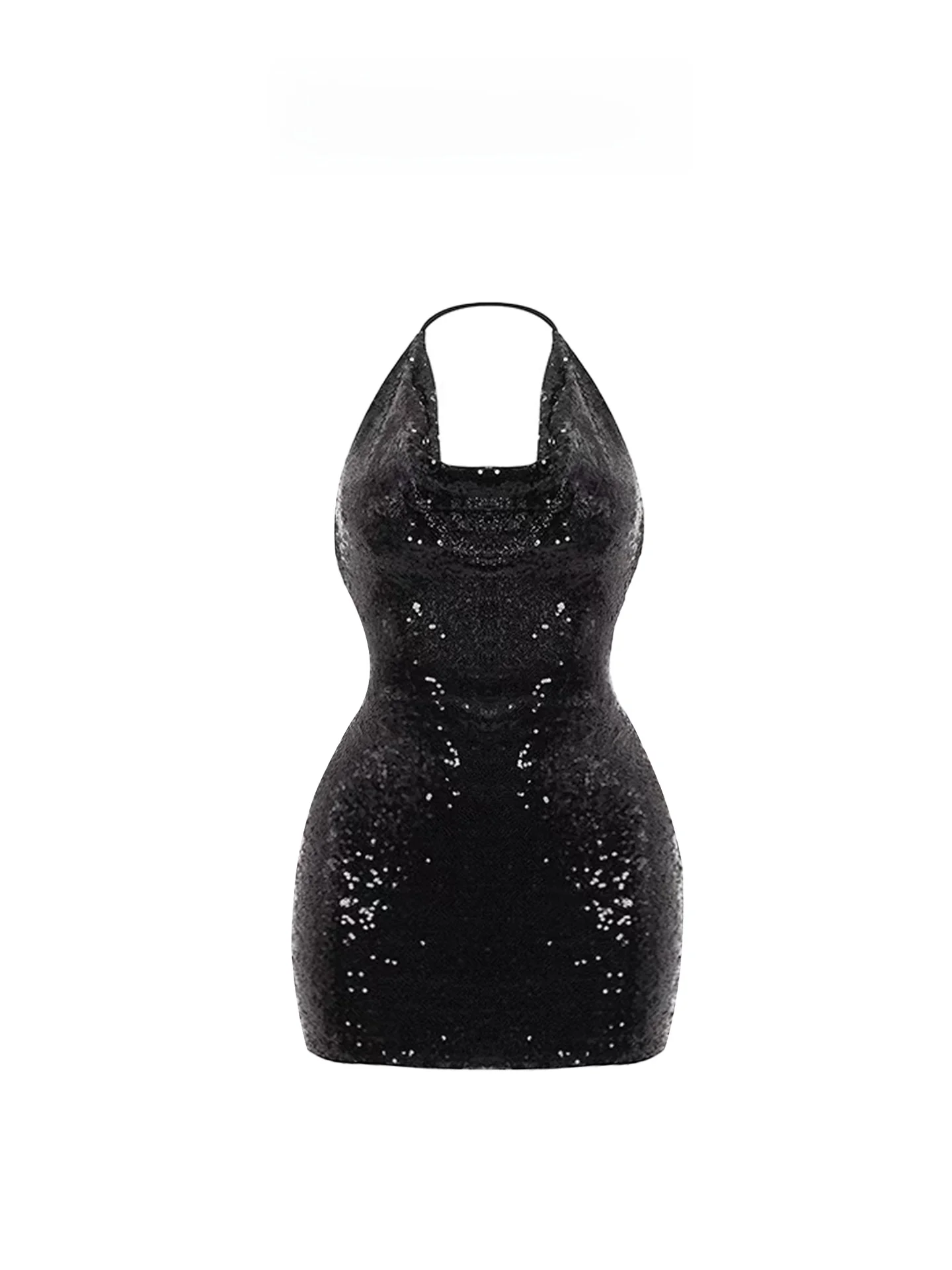 

HEZA Summer Slimming Glitter Dr Women's V-Ne Svel Hanging Ne Par Dr plus Size French Sle Pure Desire