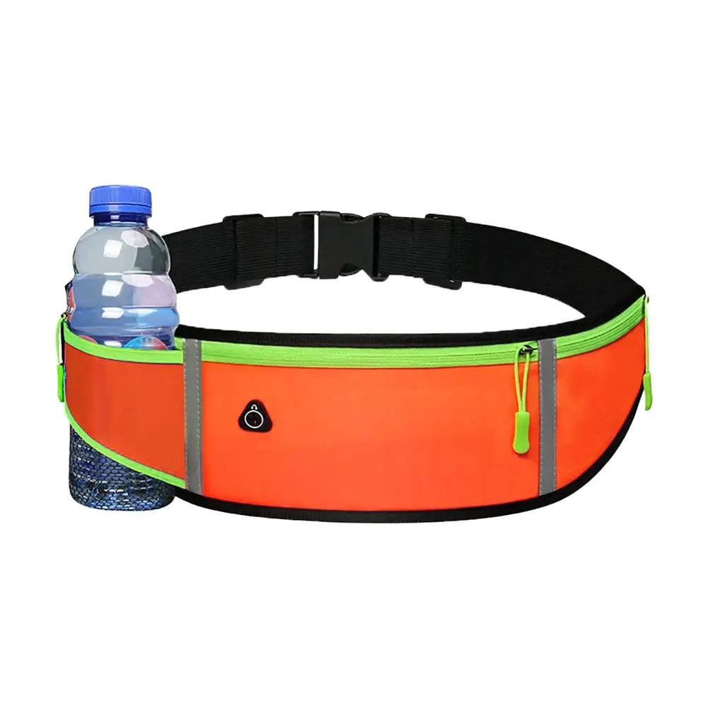 Laufende Hüft tasche mit Flaschen halter Handy Lauf gürtel wasserdichte Männer Frauen zum Wandern Radfahren Laufen Fitness Sport