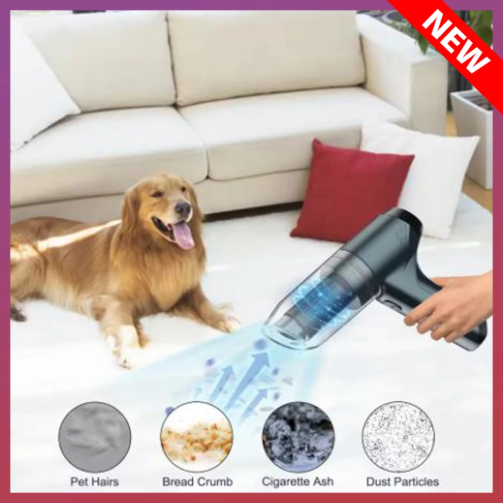 

NEW Vacuum Cleaner 3in1 Wireless Vacuum Cleaner Handheld Vacuum Pump For Home Computer office Cordless Powerful Strong Suction