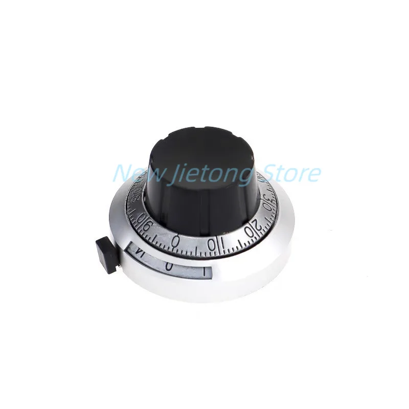 1pc B2 Digital Multi-turn Potentiometer Switch Cap 46MM 0-14 Precision Dial Knob 3590S 7276 Shaft hole diameter 6.35mm